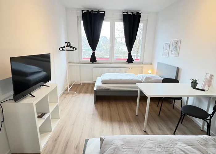 Workerslodge - Fuer 6 Personen In - Naehe Duesseldorf Apartman